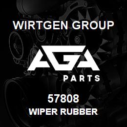 57808 Wirtgen Group WIPER RUBBER | AGA Parts