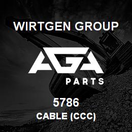 5786 Wirtgen Group CABLE (CCC) | AGA Parts