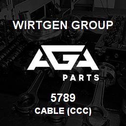 5789 Wirtgen Group CABLE (CCC) | AGA Parts