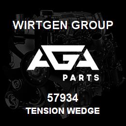 57934 Wirtgen Group TENSION WEDGE | AGA Parts