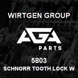 5803 Wirtgen Group SCHNORR TOOTH LOCK WASHER | AGA Parts