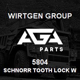 5804 Wirtgen Group SCHNORR TOOTH LOCK WASHER | AGA Parts
