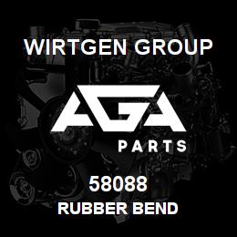 58088 Wirtgen Group RUBBER BEND | AGA Parts