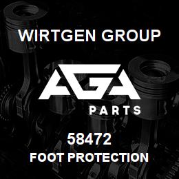 58472 Wirtgen Group FOOT PROTECTION | AGA Parts