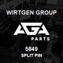 5849 Wirtgen Group SPLIT PIN | AGA Parts