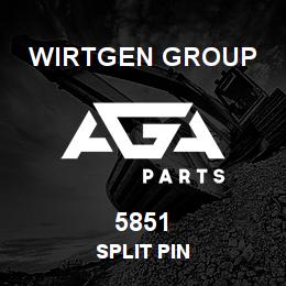 5851 Wirtgen Group SPLIT PIN | AGA Parts