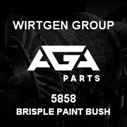 5858 Wirtgen Group BRISPLE PAINT BUSH | AGA Parts