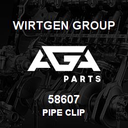 58607 Wirtgen Group PIPE CLIP | AGA Parts