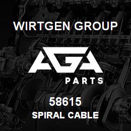 58615 Wirtgen Group SPIRAL CABLE | AGA Parts