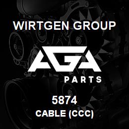 5874 Wirtgen Group CABLE (CCC) | AGA Parts