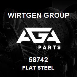 58742 Wirtgen Group FLAT STEEL | AGA Parts