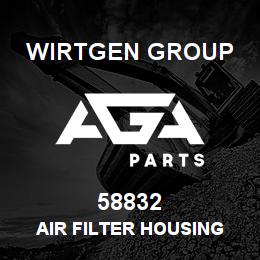 58832 Wirtgen Group AIR FILTER HOUSING | AGA Parts