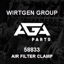 58833 Wirtgen Group AIR FILTER CLAMP | AGA Parts