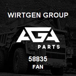 58835 Wirtgen Group FAN | AGA Parts