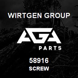 58916 Wirtgen Group SCREW | AGA Parts