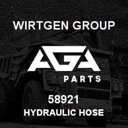 58921 Wirtgen Group HYDRAULIC HOSE | AGA Parts