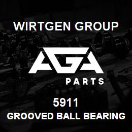 5911 Wirtgen Group GROOVED BALL BEARING | AGA Parts
