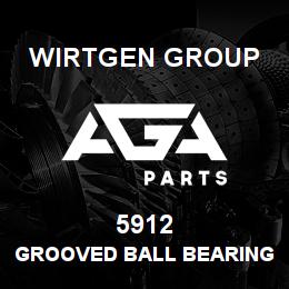 5912 Wirtgen Group GROOVED BALL BEARING | AGA Parts