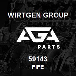 59143 Wirtgen Group PIPE | AGA Parts