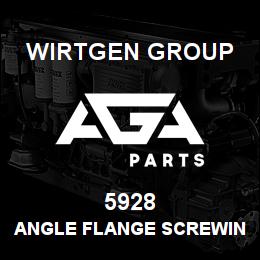 5928 Wirtgen Group ANGLE FLANGE SCREWING | AGA Parts