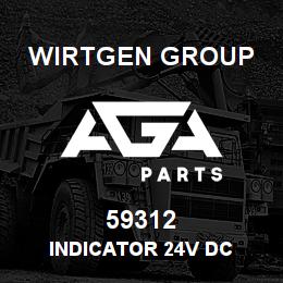 59312 Wirtgen Group INDICATOR 24V DC | AGA Parts
