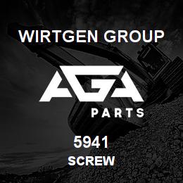 5941 Wirtgen Group SCREW | AGA Parts