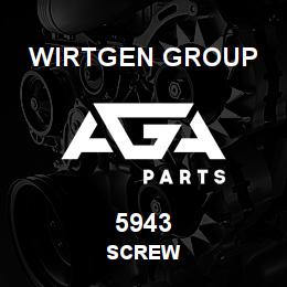 5943 Wirtgen Group SCREW | AGA Parts