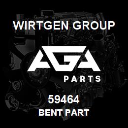59464 Wirtgen Group BENT PART | AGA Parts