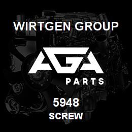5948 Wirtgen Group SCREW | AGA Parts