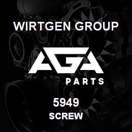 5949 Wirtgen Group SCREW | AGA Parts