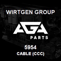 5954 Wirtgen Group CABLE (CCC) | AGA Parts