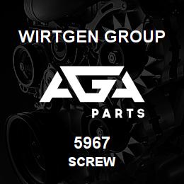 5967 Wirtgen Group SCREW | AGA Parts