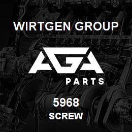5968 Wirtgen Group SCREW | AGA Parts