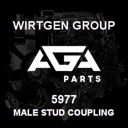 5977 Wirtgen Group MALE STUD COUPLING | AGA Parts