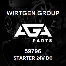 59796 Wirtgen Group STARTER 24V DC | AGA Parts