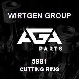 5981 Wirtgen Group CUTTING RING | AGA Parts