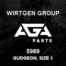 5989 Wirtgen Group GUDGEON, SIZE 5 | AGA Parts