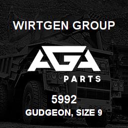 5992 Wirtgen Group GUDGEON, SIZE 9 | AGA Parts