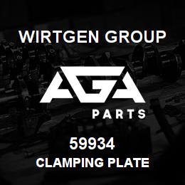 59934 Wirtgen Group CLAMPING PLATE | AGA Parts