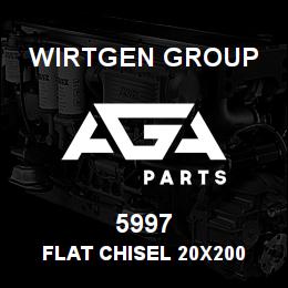 5997 Wirtgen Group FLAT CHISEL 20x200 | AGA Parts