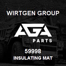 59998 Wirtgen Group INSULATING MAT | AGA Parts