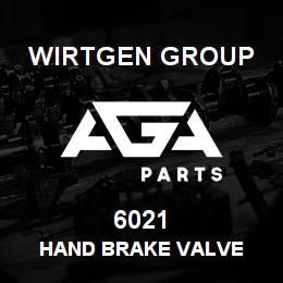 6021 Wirtgen Group HAND BRAKE VALVE | AGA Parts
