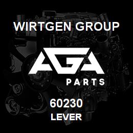 60230 Wirtgen Group LEVER | AGA Parts