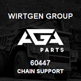 60447 Wirtgen Group CHAIN SUPPORT | AGA Parts