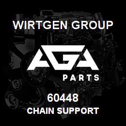 60448 Wirtgen Group CHAIN SUPPORT | AGA Parts