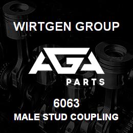 6063 Wirtgen Group MALE STUD COUPLING | AGA Parts