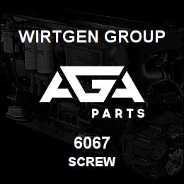 6067 Wirtgen Group SCREW | AGA Parts