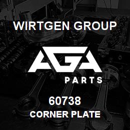 60738 Wirtgen Group CORNER PLATE | AGA Parts
