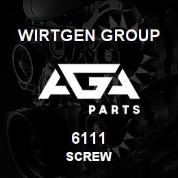 6111 Wirtgen Group SCREW | AGA Parts
