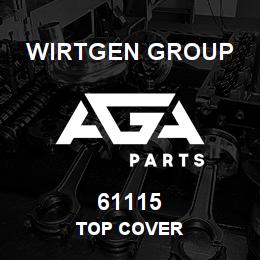 61115 Wirtgen Group TOP COVER | AGA Parts